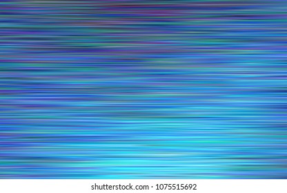 Dark BLUE vector cover with long lines. Blurred decorative design in simple style with lines. Smart design for your business advert.