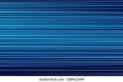 Dark BLUE vector cover with long lines. Blurred decorative design in simple style with lines. Smart design for your business advert.