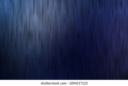 Dark BLUE vector cover with long lines. Blurred decorative design in simple style with lines. The pattern can be used for busines ad, booklets, leaflets