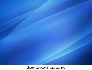 Dark BLUE vector cover with long lines. Glitter abstract illustration with colored sticks. The pattern can be used as ads, poster, banner for commercial.