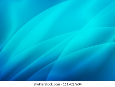 Dark BLUE vector cover with long lines. Modern geometrical abstract illustration with staves. The pattern can be used for busines ad, booklets, leaflets