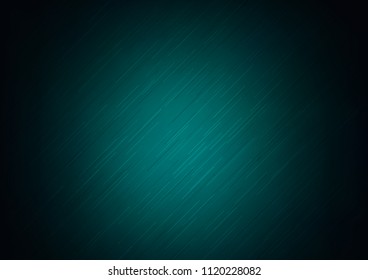 Dark BLUE vector cover with long lines. Lines on blurred abstract background with gradient. The pattern can be used as ads, poster, banner for commercial.