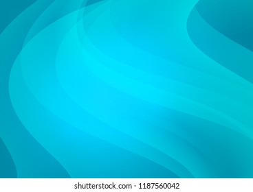 Dark BLUE vector cover with long lines. Shining colored illustration with narrow lines. The pattern can be used for busines ad, booklets, leaflets