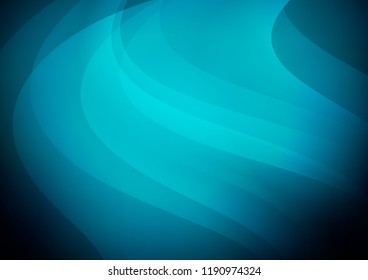 Dark BLUE vector cover with long lines. Shining colored illustration with narrow lines. The pattern can be used as ads, poster, banner for commercial.