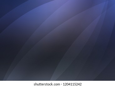 Dark BLUE vector cover with long lines. Glitter abstract illustration with colored sticks. The pattern can be used as ads, poster, banner for commercial.