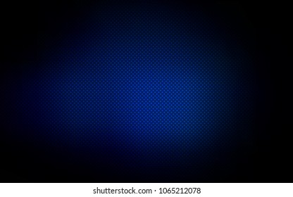 Dark BLUE vector cover with spots. Illustration with set of shining colorful abstract circles. New design for ad, poster, banner of your website.