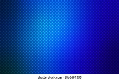Dark BLUE vector cover with spots. Illustration with set of shining colorful abstract circles. Pattern can be used for ads, leaflets.