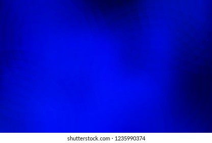 Dark BLUE vector cover with spots. Blurred bubbles on abstract background with colorful gradient. Pattern can be used for futuristic ad, booklets.