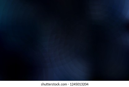 Dark BLUE vector cover with spots. Modern abstract illustration with colorful water drops. New design for ad, poster, banner of your website.