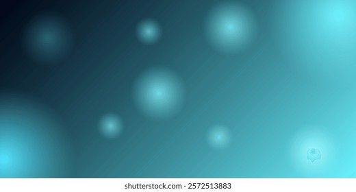 Dark BLUE vector cover with spots. Illustration with set of shining colorful abstract circles. Beautiful design for your business natural advert.