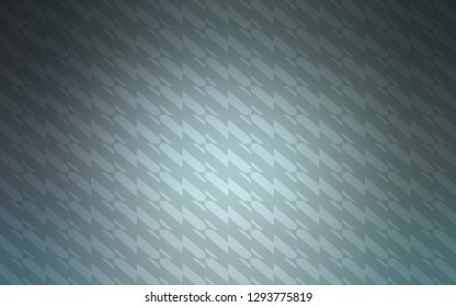 Dark BLUE vector cover with stright stripes. Shining colored illustration with sharp stripes. Pattern for ad, booklets, leaflets.