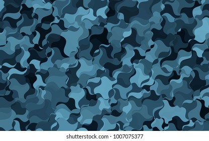 Dark BLUE vector crooked abstract background. An elegant bright illustration with gradient. A completely new design for your business.