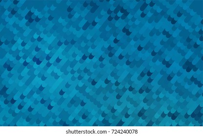 Dark BLUE vector crooked abstract background. Brand-new colored illustration in blurry style with gradient. A completely new template for your business design.