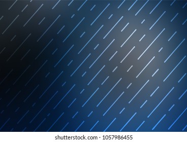 Dark BLUE vector doodle blurred template. Geometric doodle illustration in Origami style with gradient. The pattern can be used for heads of websites and designs.