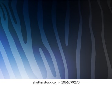 Dark BLUE vector doodle blurred background. A completely new color illustration in doodle style. The template can be used as a background for cell phones.