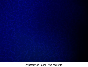 Dark BLUE vector doodle blurred template. Colorful illustration in abstract style with doodles and Zen tangles. A completely new design for your business.