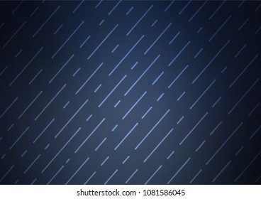 Dark BLUE vector doodle blurred texture. Decorative shining illustration with doodles on abstract template. A new texture for your design.
