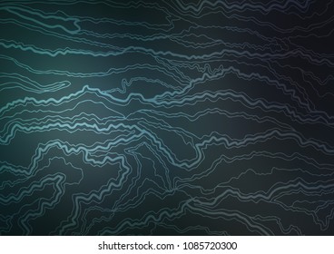 Dark BLUE vector doodle blurred template. Decorative shining illustration with doodles on abstract template. Hand painted design for web, wrapping, wallpaper.