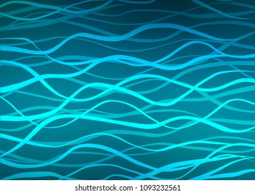 Dark BLUE vector doodle blurred texture. Modern geometrical abstract illustration with doodles. A new texture for your design.