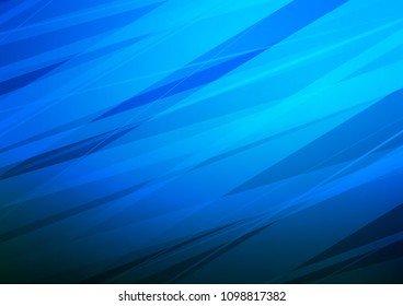 Dark BLUE vector doodle blurred texture. Modern geometrical abstract illustration with doodles. The best blurred design for your business.