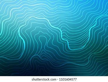 Dunkle BLUE Vektorillustration Doodle unscharfe Vorlage. Brandneue farbige Illustration im unscharfen Stil mit Doodles. Neuer Stil für Ihr Business-Design.