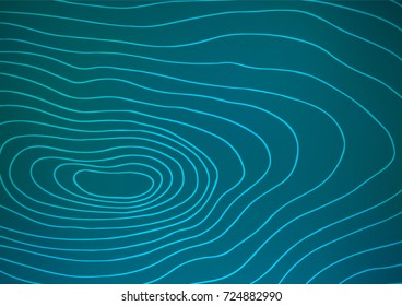Dark BLUE vector doodle blurred background. A vague abstract illustration with doodles in Indian style. Brand-new design for your business.