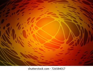 Dark BLUE vector doodle blurred background. An elegant bright illustration with lines drawn by child in Natural style. The completely new template can be used for your brand book.