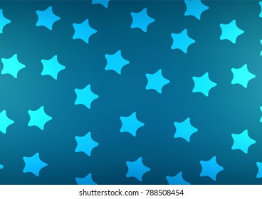 Dark BLUE vector doodle blurred texture. Blurred decorative design in Indian style with Zen tangles. The template can be used as a background for cell phones.