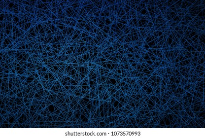 Dark BLUE vector geometric simple minimalistic background, which consist of triangles on white background. Triangular pattern with gradient for your business design. 