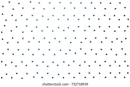 DARK BLUE vector geometric simple minimalistic background, which consist of triangles on white background. Triangular pattern with gradient for your business design. 