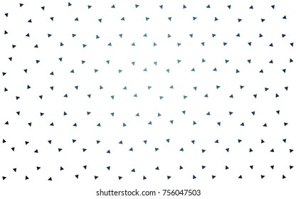 DARK BLUE vector geometric simple minimalistic background, which consist of triangles on white background. Triangular pattern with gradient for your business design. 