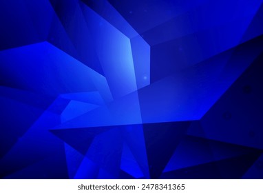 Vector azul oscuro Glitter ilustración abstracta con gotas de lluvia borrosa. Ilustración abstracta brillante con gotas de lluvia borrosa. Diseño moderno para una tarjeta de visita.