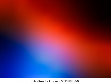 DARK BLUE vector glossy abstract template. A vague abstract illustration with gradient. The template can be used as a background of a cell phone.