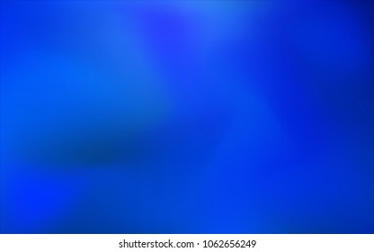 Dark BLUE vector glossy abstract layout. Colorful illustration in abstract style with gradient. Brand-new style for your business design.