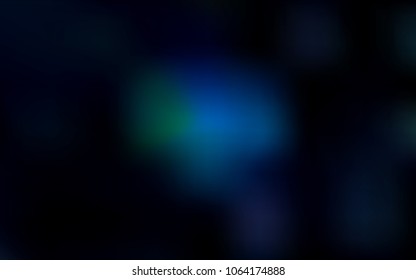 Dark BLUE vector glossy abstract layout. Shining colored illustration in a brand-new style. The blurred design can be used for your web site.