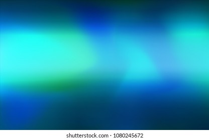 Dark BLUE vector glossy abstract layout. Brand-new colored illustration in blurry style with gradient. The completely new template can be used for your brand book.