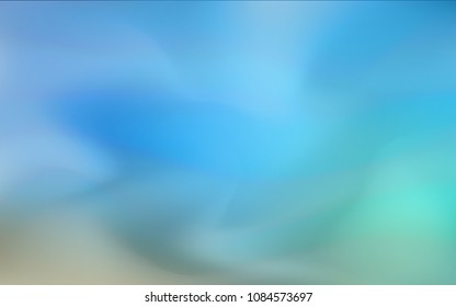 Dark BLUE vector glossy abstract backdrop. A vague abstract illustration with gradient. Brand-new style for your business design.