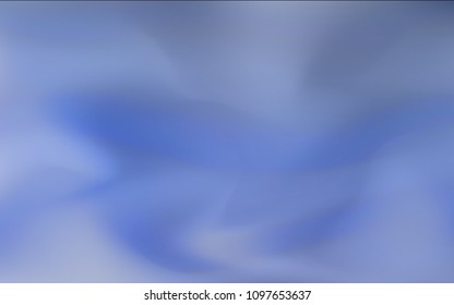 Dark BLUE vector glossy abstract cover. A completely new color illustration in a vague style. The elegant pattern can be used as part of a brand book.