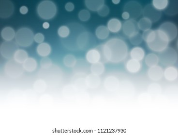 Dark BLUE vector glossy abstract background. A completely new color illustration in a bokeh style. The elegant pattern for brand book.