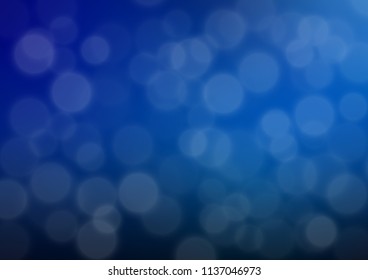 Dark BLUE vector glossy abstract template. An elegant bright illustration with gradient. The template can be used for your brand book.