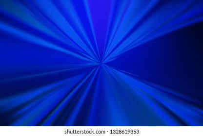 Dark BLUE vector glossy abstract backdrop. Abstract colorful illustration with gradient. The best blurred design for your business.