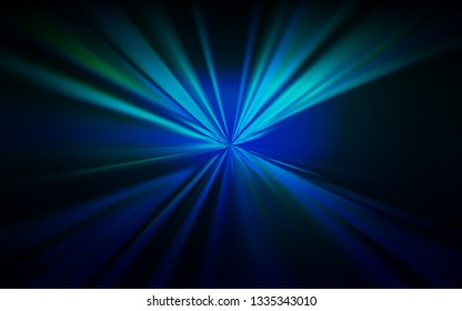 Dark BLUE vector glossy abstract background. Abstract colorful illustration with gradient. Completely new design for your business.