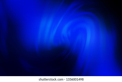 Dark BLUE vector glossy abstract layout. Colorful illustration in abstract style with gradient. Background for a cell phone.