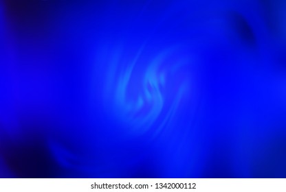 Dark BLUE vector glossy abstract backdrop. Creative illustration in halftone style with gradient. Background for a cell phone.