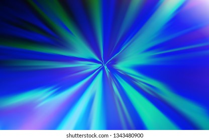 Dark BLUE vector glossy abstract backdrop. Abstract colorful illustration with gradient. Blurred design for your web site.