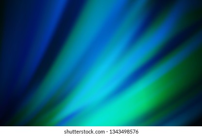 Dark BLUE vector glossy abstract background. Abstract colorful illustration with gradient. New style for your business design.