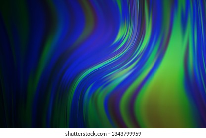 Dark BLUE vector glossy abstract backdrop. A completely new colored illustration in blur style. New way of your design.