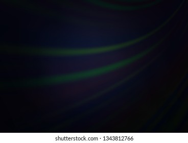 Dark BLUE vector glossy abstract template. Colorful illustration in abstract style with gradient. Brand new style for your business design.