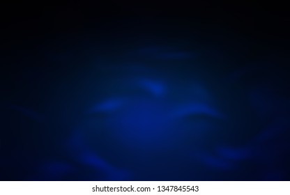 Dark BLUE vector glossy abstract backdrop. Colorful illustration in abstract style with gradient. Background for a cell phone.
