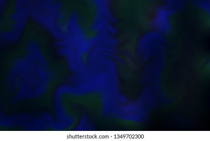 Dark BLUE vector glossy abstract backdrop. A completely new colored illustration in blur style. Completely new design for your business.